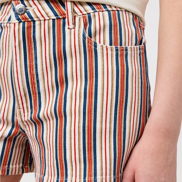 Wrangler Vintage Short Mid-Rise American Stripe Shorts NWT Size 10 - Picture 2 of 8